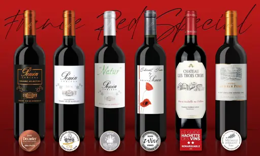 Вкусът на Франция специална селекция от червени вина от BNKWines.bg