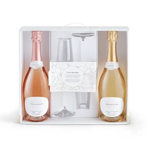 Подаръчен комплект безалкохолно вино French Bloom Discovery box от BNKWines.bg