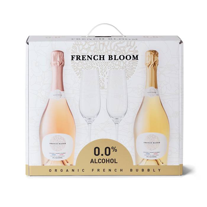 Подаръчен комплект безалкохолно вино French Bloom Discovery box от BNKWines.bg