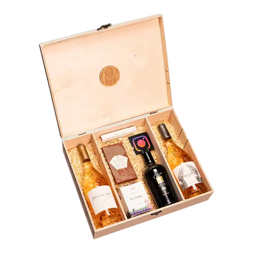 Подаръчна кутия: Whispering Angel x Rock Angel от BNKWines.bg