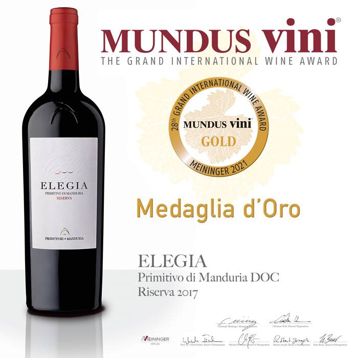 “Elegia” Primitivo di Manduria DOC Riserva - 750ml от BNKWines.bg