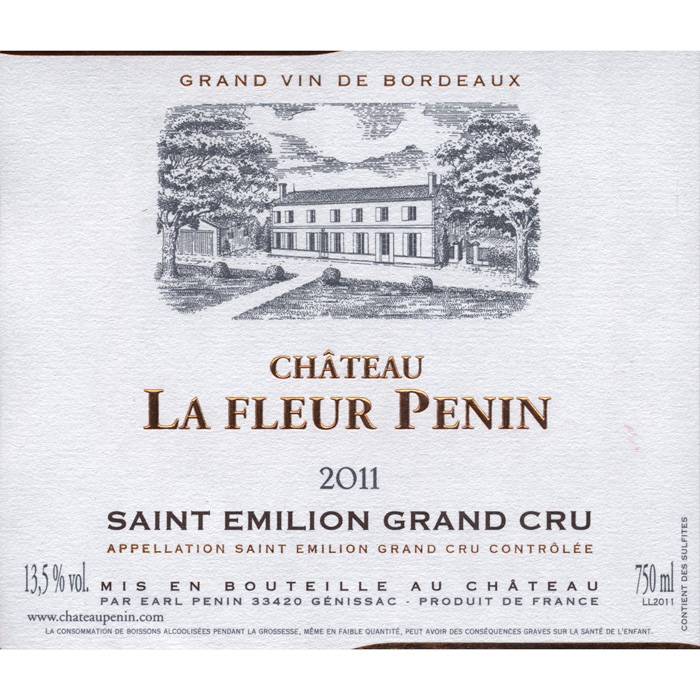 La Fleur Penin AOC Saint-Emilion Grand Cru - Magnum 1.5l от BNKWines.bg