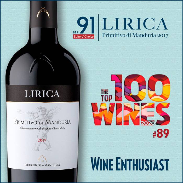 “Lirica” Primitivo di Manduria DOC-375ml от BNKWines.bg