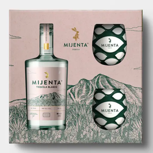Mijenta Blanco - Box with glasses - 700ml от BNKWines.bg
