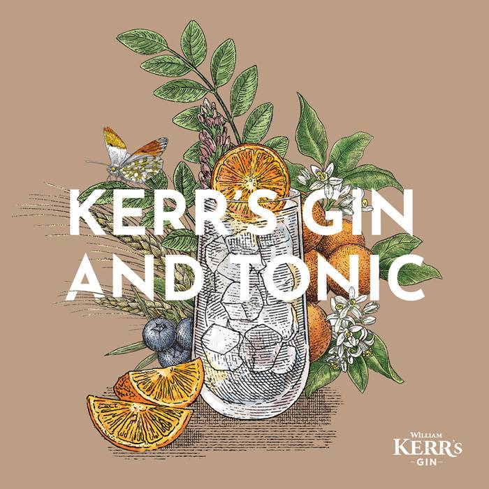“William Kerr’s” Borders Gin от BNKWines.bg